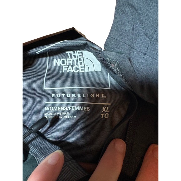 The North Face Futurelight Women's XL TG Gray Waterproof Hooded Jacket - Picture 2 of 12